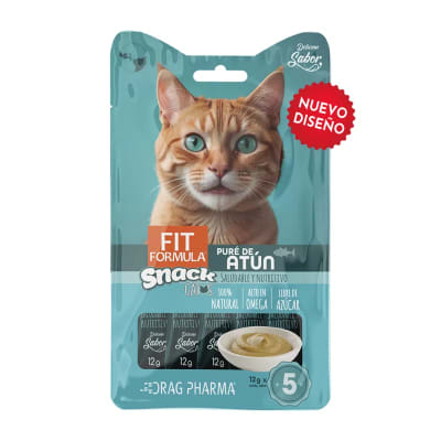 Fit Formula Snack para Gatos Pure de Atún 60 gr.