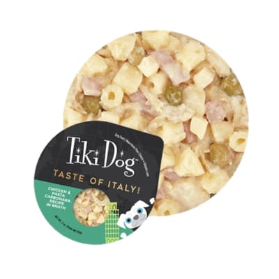 .Tiki Dog Pasta con Pollo a la Carbonara 85 gr