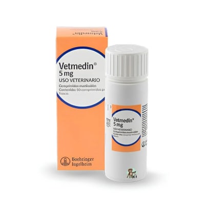 Vetmedin 5 mg Pimobendan 50 comprimidos1