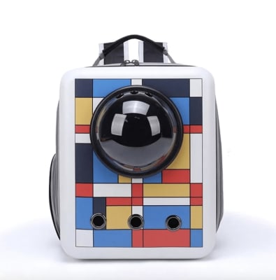 Mochila Cuadrada con Cúpula 36 x 18 x 30 cm Lineas1