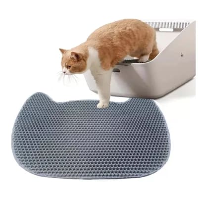 Alfombra Doble Cara Gato 50x65 cm