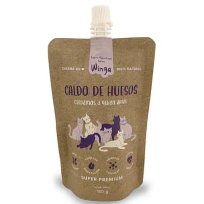Winga Caldo de Huesos para Gatos 180 gr