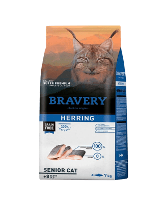 BRAVERY HERRING CAT SENIOR