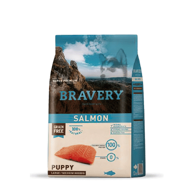 BRAVERY SALMON LARGE/MEDIUM PUPPY1