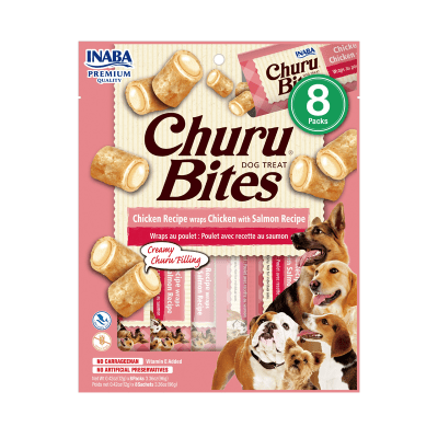 CHURU BITES DOG POLLO & SALMON