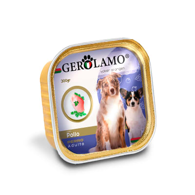 GEROLAMO PATE ADULT DOG POLLO 