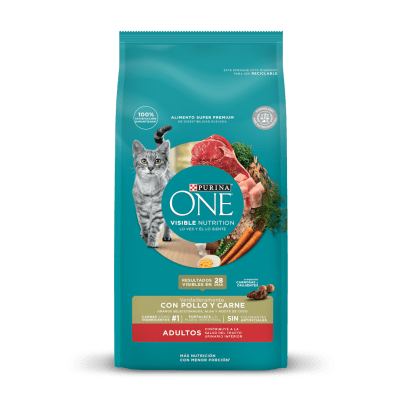 Purina ONE CAT ADULT CARNE1
