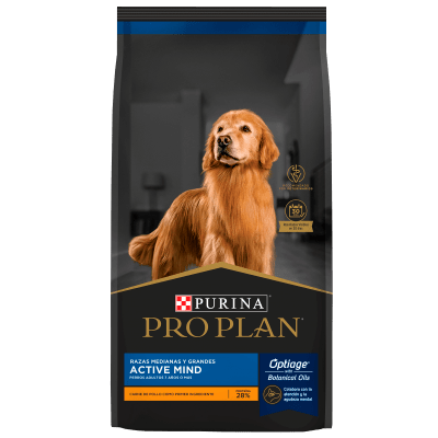 PROPLAN ACTIVE MIND RAZA MEDIANA Y GRANDE
