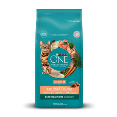 Purina ONE CAT ESTERILIZADO SALMON1