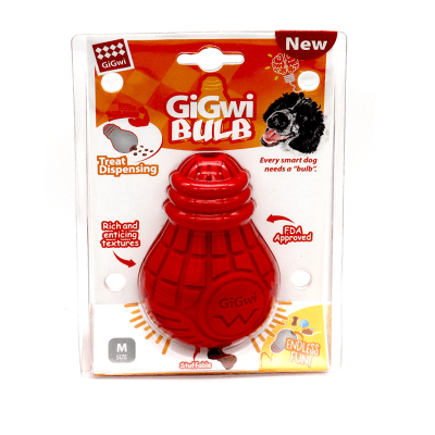 GIGWI RUBBER M RED