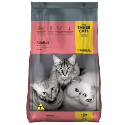 THREE CAT ORIGINAL ADULTO1