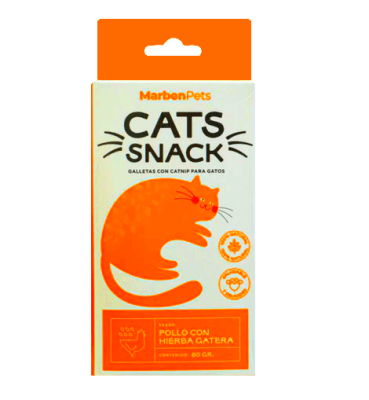 CAT SNACK POLLO CON HIERBA GATERA