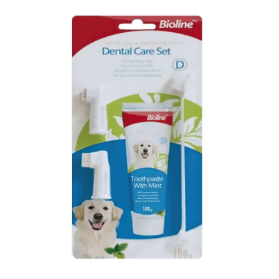 BIOLINE HYIGENE SET DENTAL PERRO