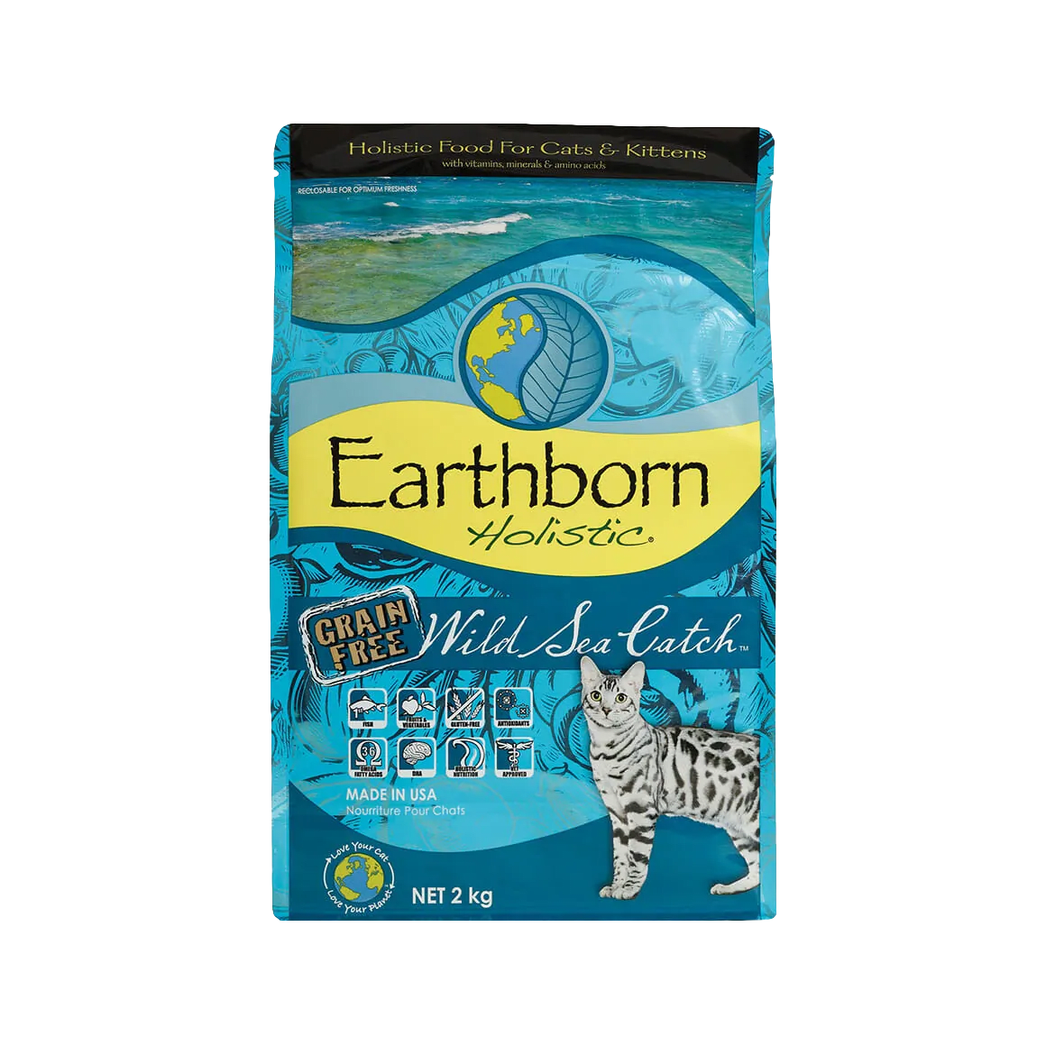 EARTHBORN WILD SEA CATCH FELINE FLORIDAPET