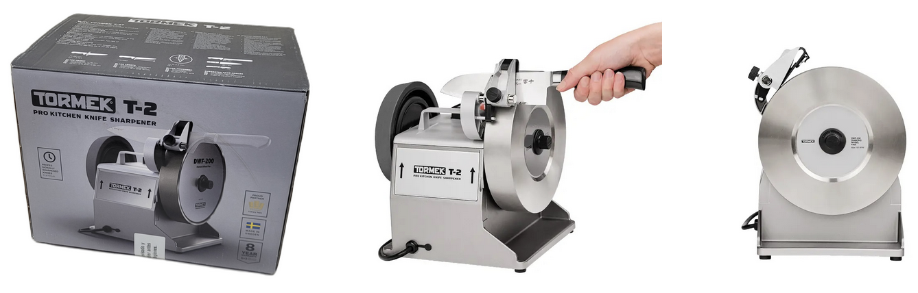 Afiladora profesional para cuchillos de chef Tormek T2 Pro