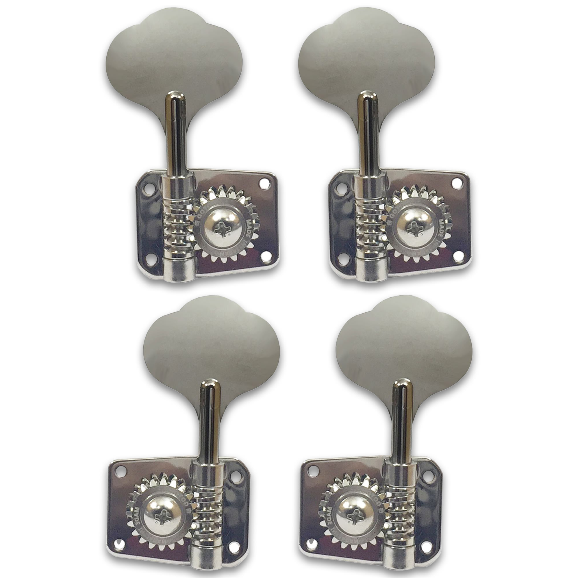 Clavijero Gotoh 2L+2R Nickel GB10 para Bajo Electrico