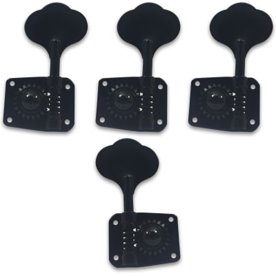 Clavijero Gotoh 3R+1L Black GB10 para Bajo Electrico