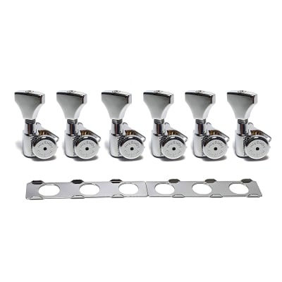 Clavijero Kit 6L con Locking. Mod 6K1GL0C-DHS. Color Chrome