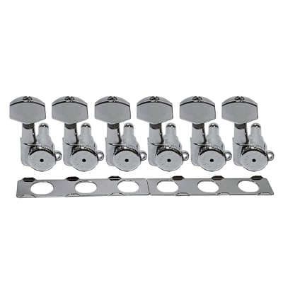 Clavijero 6L con Locking. Mod 6K1EL0C-STAG. Boton: 07. Color Chrome
