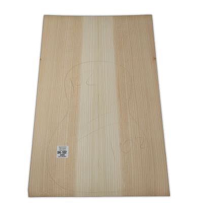 Tapa Armonica Unica SK-102 de Sitka Spruce para Tiple, Cuatro e Instrumentos Pequeños1