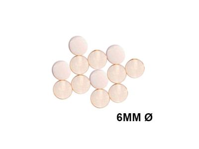 Dots de Madre Perla de 6 mm ( 12 pcs ) 1