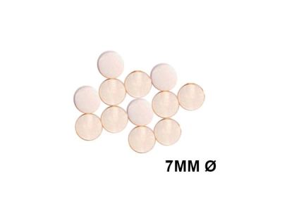 Dots de Madre Perla de 7 mm ( 12 pcs ) 