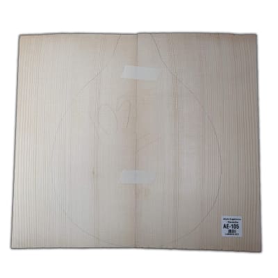 Tapa Armonica Unica AE-105 de Abeto Engelmann para Mandolina1