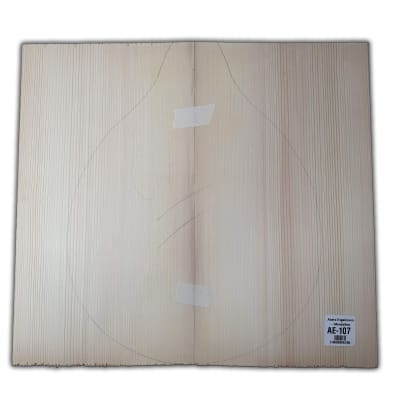 Tapa Armonica Unica AE-107 de Abeto Engelmann para Mandolina1