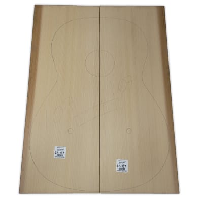 Tapa Armonica Unica CR-107 de Cedro Rojo Canadiense para Guitarra Calidad AAA1