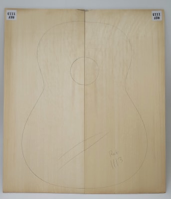 Tapa Armonica AE-190 de Abeto Engelmann para Guitarra5