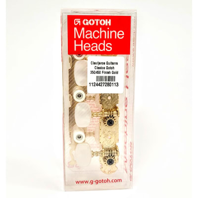 Clavijero Guitarra Clásica Gotoh 3L+3R Finish Gold 35G4501