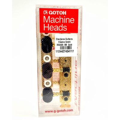 Clavijero Guitarra Clásica Gotoh 3L+3R Gold 35G620-BB1