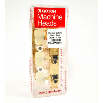 Clavijero Guitarra Clásica Gotoh 3L+3R Gold 35G620-EI