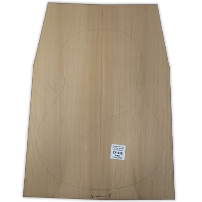 Tapa Armonica CR-116 de Cedro Rojo Canadiense Calidad AA para Instrumentos Pequeños1