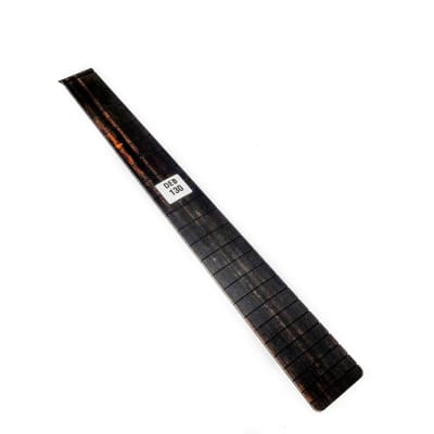 Diapasón Ranurado DEB-130 de Ébano Africano Especial para Guitarra Tipo Fender Escala 25.5