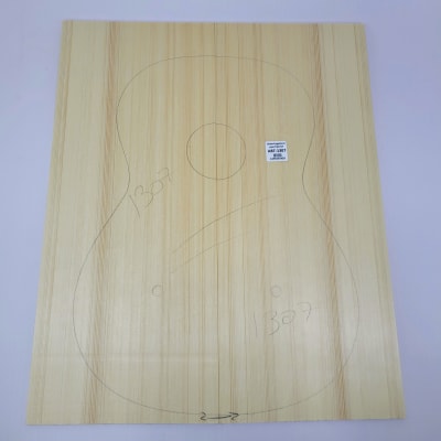Madera para Tapa Armónica REF: 1307 para Guitarra de Abeto Engelmann Calidad AA1