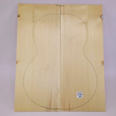 Madera para Tapa Armónica REF: 1308 para Guitarra de Abeto Engelmann Calidad AA1