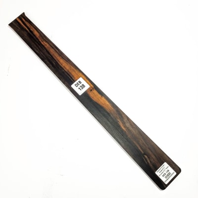 Diapasón Ranurado DEB-138 de Ébano Africano Especial para Guitarra Tipo Fender Escala 25.5