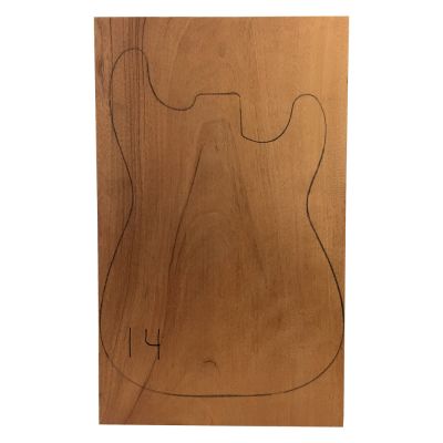 Bloque de Caoba Mara REF 14 para Cuerpo Guitarra 1