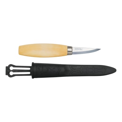 Cuchillo Morakniv para Tallado en Madera 120 (C) Acero al Carbono con Estuche1