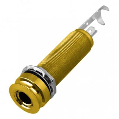 Jack Tubular con Strap Pin. Color: Gold1