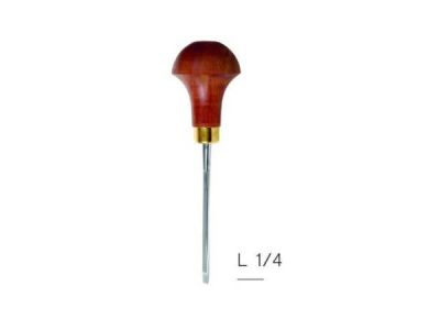 Microgubia No L 1 Plana Doble Bisel de 4 mm de ancho1