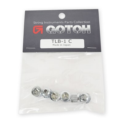 Set de Ferrules para Guitarra Gotoh TLB-1 Color Chrome (6 Pcs)