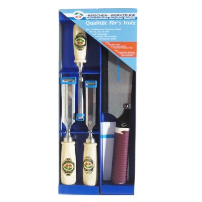 Set de Formones + Sierra Japonesa. Mod: 1195 SB1