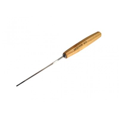 Gubia Pfeil 2 Semi Plana 2 mm de ancho para Tallado de Madera1
