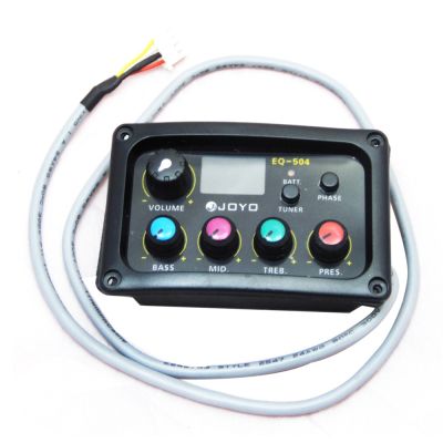 Preamp JOYO Modelo : EQ-504 de 4-band. Chino1