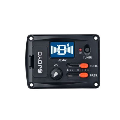 EQ Joyo, 2-Band Con Piezo flexible y Afinador2