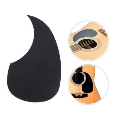 Pickguard para Guitarra Acústica. Color Negro Pickguard. Negro1