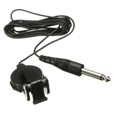 Microfono Contacto (Pinza) p/Guitarra acústica. Black3
