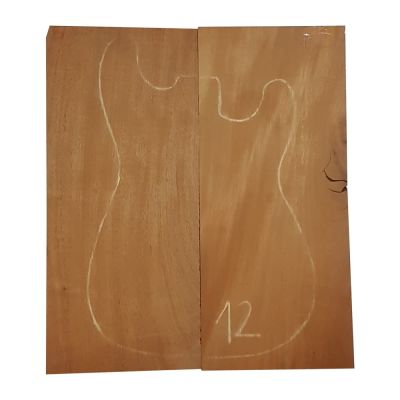 Madera Caoba  Mara Cuerpo Guitarra Nº 121